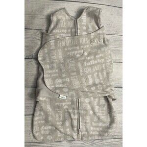 Grey Gray HALO SleepSack Baby Fleece Swaddle, Size Newborn, Size 0-3 months